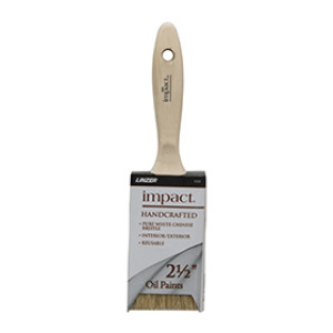ARROWORTHY 1522-2-1/2 2-1/2" WHITE CHINESE BRISTLE BRUSH INT/EXT OIL PAINTS