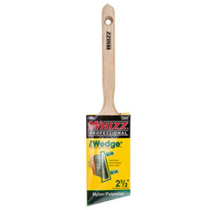 WHIZZ 22025 2.5" PRO WEDGE NYLON/POLYESTER SASH BRUSH