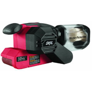 SKIL 7510-01 3" X 18" BELT SANDER WITH PRESSURE CONTROL AND MICRO FILTRATION