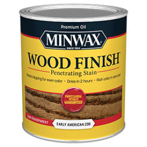 MINWAX 70008444 230 EARLY AMERICAN WOOD FINISH PENETRATING STAIN
