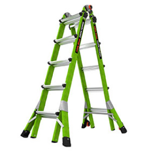 LITTLE GIANT 16122 DARK HORSE 2 1A 9.5'-19' F/G ARTICULATED EXTENSION LADDER