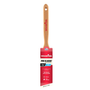 WOOSTER PRO 30 LINDBECK Z1293 1-1/2" BLACK CHINA BRISTLE ANG SASH PAINT BRUSH
