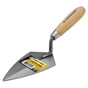 G-FORCE 70031 5-1/2" POINTING TROWEL WOOD HANDLE
