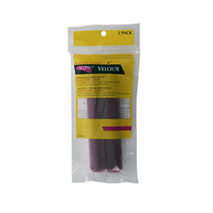 WHIZZ ALLPRO 5051016 6" PURPLE VELOUR ROLLER REFILL (2-PACK)