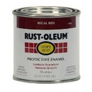 RUST-OLEUM STOPS RUST 7765730 GLOSS PROTECTIVE ENAMEL REGAL RED