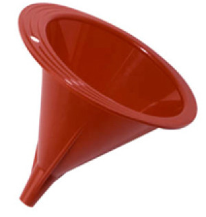 MIDWEST CAN 3508 .5 PINT PLASTIC FUNNEL RED