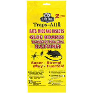 SAFEGUARD 652 BLACK JACK TRAPS ALL RAT MOUSE AND INSECT GLUE BOARD 2 PACK