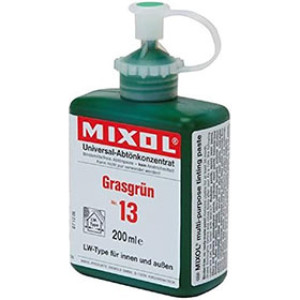 MIXOL G/13 200 ML LW-TYPE GRASS GREEN UNIVERSAL TINTING PASTE