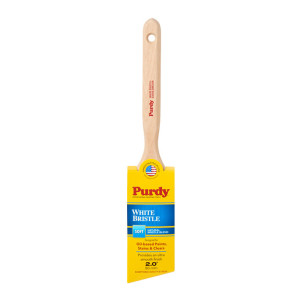 PURDY 144116420 2" WHITE BRISTLE EXTRA OREGON ANGULAR TRIM PAINT BRUSH