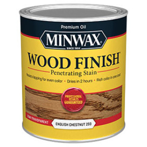 MINWAX 700444444 233 ENGLISH CHESTNUT WOOD FINISH PENETRATING STAIN