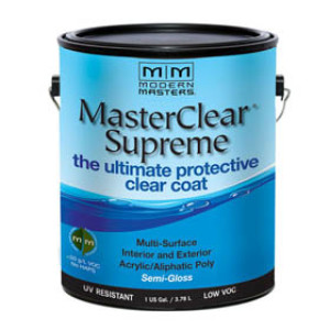 MODERN MASTERS MCS903-GAL SEMI-GLOSS MASTERCLEAR SUPREME ACRYLIC POLYURETHANE