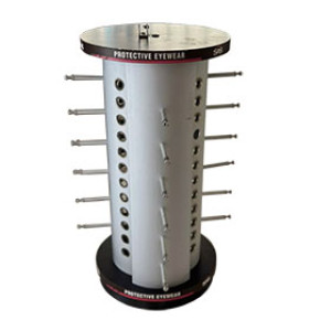 SAS SAFETY 5200-50 COUNTERTOP ROTATING EYEWEAR DISPLAY
