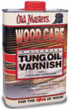 OLD MASTERS 50504 WOOD CARE TUNG OIL VARNISH
