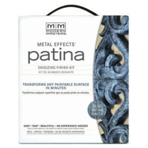 MODERN MASTERS ME 306291 METAL EFFECTS 2 OZ BLUE PATINA CRAFT KIT