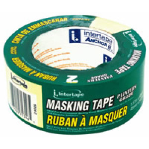 INTERTAPE 5204 2" X 60 YARDS GREEN LABEL MASKING TAPE