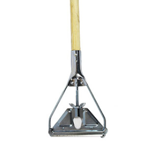 NORSHEL 01910975 JANITOR WING NUT MOP HANDLE 1-1/8" X 54" LACQUERED WOOD