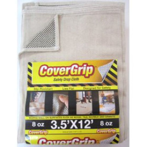 COVER GRIP 351208 3.5' X 12' SAFETY DROP CLOTH 77357 CANVAS RUNNER