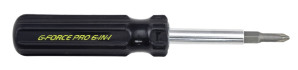 G-FORCE 21520 6-IN-1 CLASSIC HANDLE SCREWDRIVER