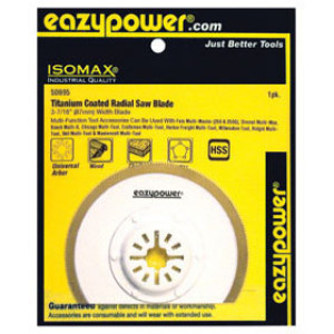 EAZYPOWER 50695 OSCILLATING 3-7/16" BI-METAL HSS RADICAL SAW BLADE