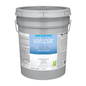 VALSPAR 15029.008 SKYLIGHT FLAT WHITE CEILING PAINT