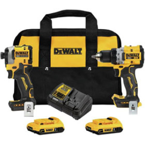 DEWALT DCK2051D2 20V MAX XR DD & ATOMIC IMPACT COMBO KIT
