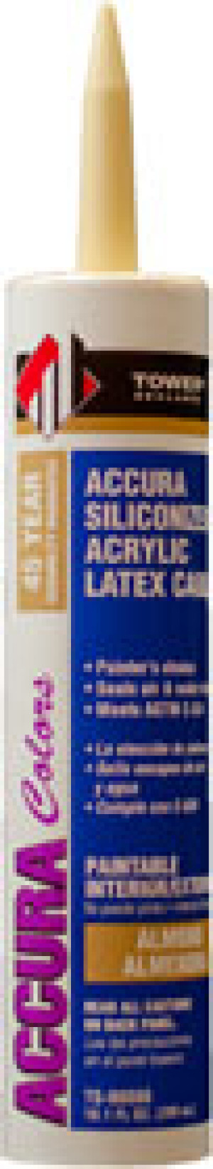 TOWER TS-00086 ALMOND ACCURA SILICONE ACRYLIC LATEX CAULK