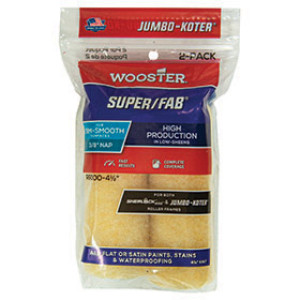 WOOSTER JUMBO-KOTER SUPER/FAB RR300 4-1/2" X 3/8" KNIT ROLLER COVER 2-PACK