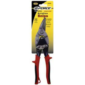 G-FORCE 21310 10" LEFT CUT AVIATION SNIPS TPR GRIP