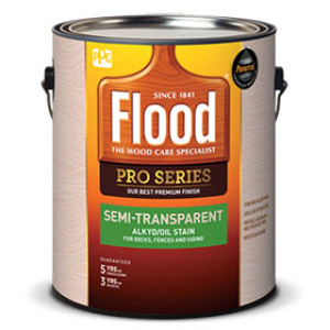 FLOOD FLD802-01 376538 PRO SERIES SEMI-TRANSPARENT ALKYD NEUTRAL BASE 550 VOC