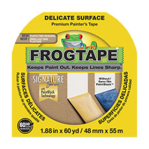 FROG TAPE 142920 48MM X 55M DELICATE SURFACE YELLOW 2"