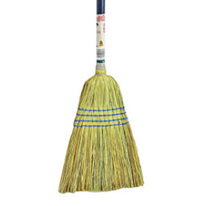 NORSHEL 02300113 CORN & SOTOL GOOD VALUE BROOM 7/8" X 42" BLUE HANDLE
