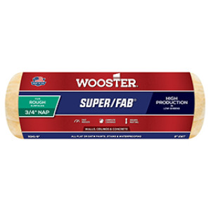 WOOSTER SUPER/FAB R241-9 9" X 3/4" GOLDEN YELLOW KNIT PAINT ROLLER COVER