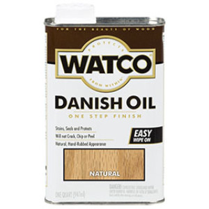 RUST-OLEUM WATCO A65741 DANISH OIL FINISH NATURAL