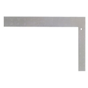 JOHNSON 430 8" X 12" RUGGED STEEL CARPENTER SQUARE WITH 1/8" GRADUATIONS