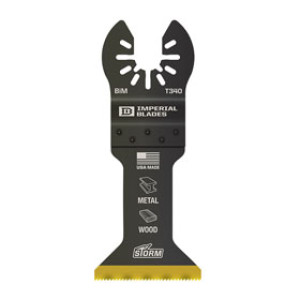 IMPERIAL IBOAT340-1 ONE FIT 1-3/4" UNI BM TIN STORM BLADE OSC MULTI-TOOL 1PK