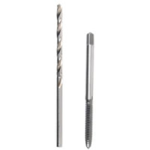IRWIN HANSON 80213 6-32 NC TAP (HCS) + NO. 35 DRILL BIT (HSS) CARDED