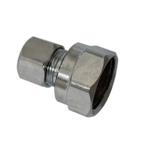 PLUMB PAK PP73PCLF STRAIGHT CONNECTOR 1/2" FIP X 3/8" OD LEAD FREE