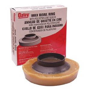 OATEY 31194 WAX BOWL RING WITH POLYSLEEVE