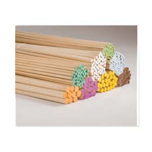 CINDOCO WOOD RCT1436 1/4" X 36" COLOR CODED UPC'D HARDWOOD DOWEL BLUE