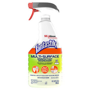 SC JOHNSON 311836 FANTASTIK MULTI-SURFACE DISINFECTANT DEGREASER 32OZ