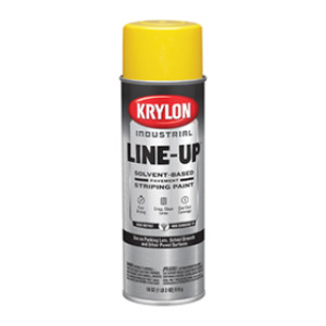 KRYLON K00830108 HIGHWAY YELLOW LINE-UP SOLVENT-BASED PAVEMENT STRIPING PAINT