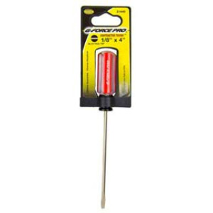 G-FORCE 21440 1/8" X 4" POCKET SLOTTED SCREWDRIVER