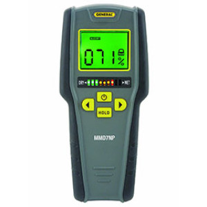 GENERAL TOOLS MMD7NP PINLESS DIGITAL MOISTURE METER AUTO CALIBRATING
