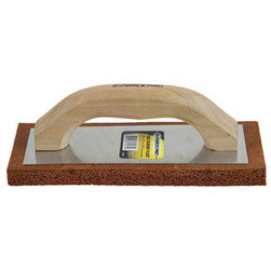 G-FORCE 70281 9" X 4" RED SPONGE FLOAT WOOD HANDLE