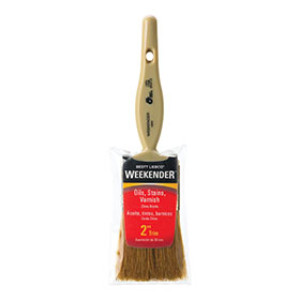 BESTT LIEBCO 501605300 WEEKENDER 2" OIL TRIM BRUSH BROWN CHINA BRISTLE