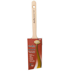 VELVET TOUCH MONET A1 2" ANGLED OVAL TRIM PAINT BRUSH