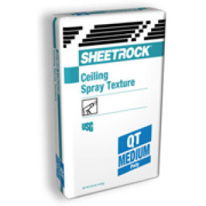 USG 540795-060 SHEETROCK 40 LB CEILING SPRAY TEXTURES QT POLY MEDIUM
