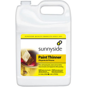 SUNNYSIDE 701G3 PAINT THINNER PLASTIC BOTTLE HIGH VOC
