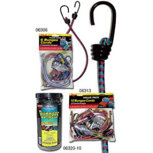 KEEPER 06014 13" ELASTIC PREMIUM BUNGEE STRETCH CORD HEAVY GAUGE STEEL HOOKS