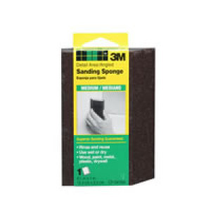 3M CP-041-ESF DETAIL AREA ANGLED MEDIUM SANDING SPONGE 4-7/8" X 2-7/8" X 1"